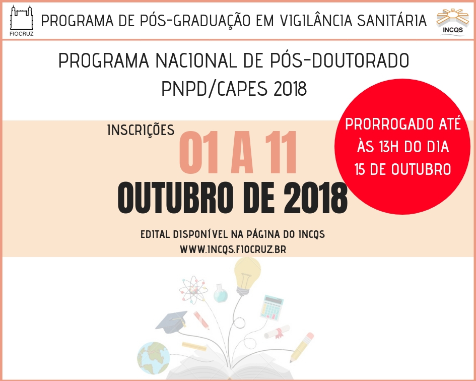 PROGRAMA NACIONAL DE PÓS doutorado